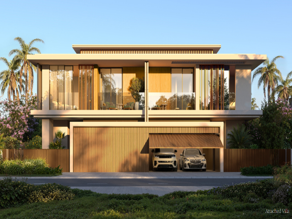 Dubai’s New Coastal Icon | Four Bedroom Plus Attached Villa - photo 1