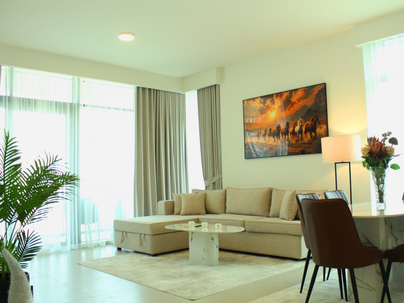 Palace 3BR + Maid | Canal Skyline View | Furnished - photo 1