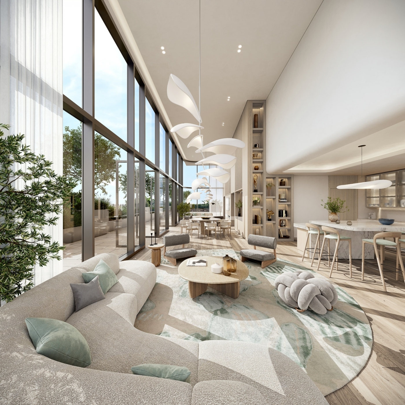 A New Icon Rising on the Riverfront | One Bedroom Apartment - photo 1