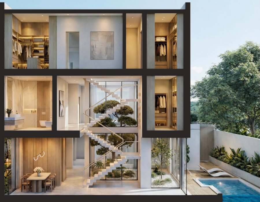 A Symphony of Space and Light | Five Bedroom Villa - photo 1