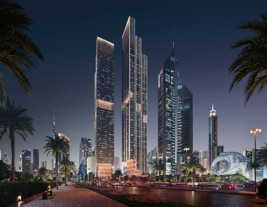 Where Iconic Living Rises Above the City | Three Bedroom Apartment - photo 1